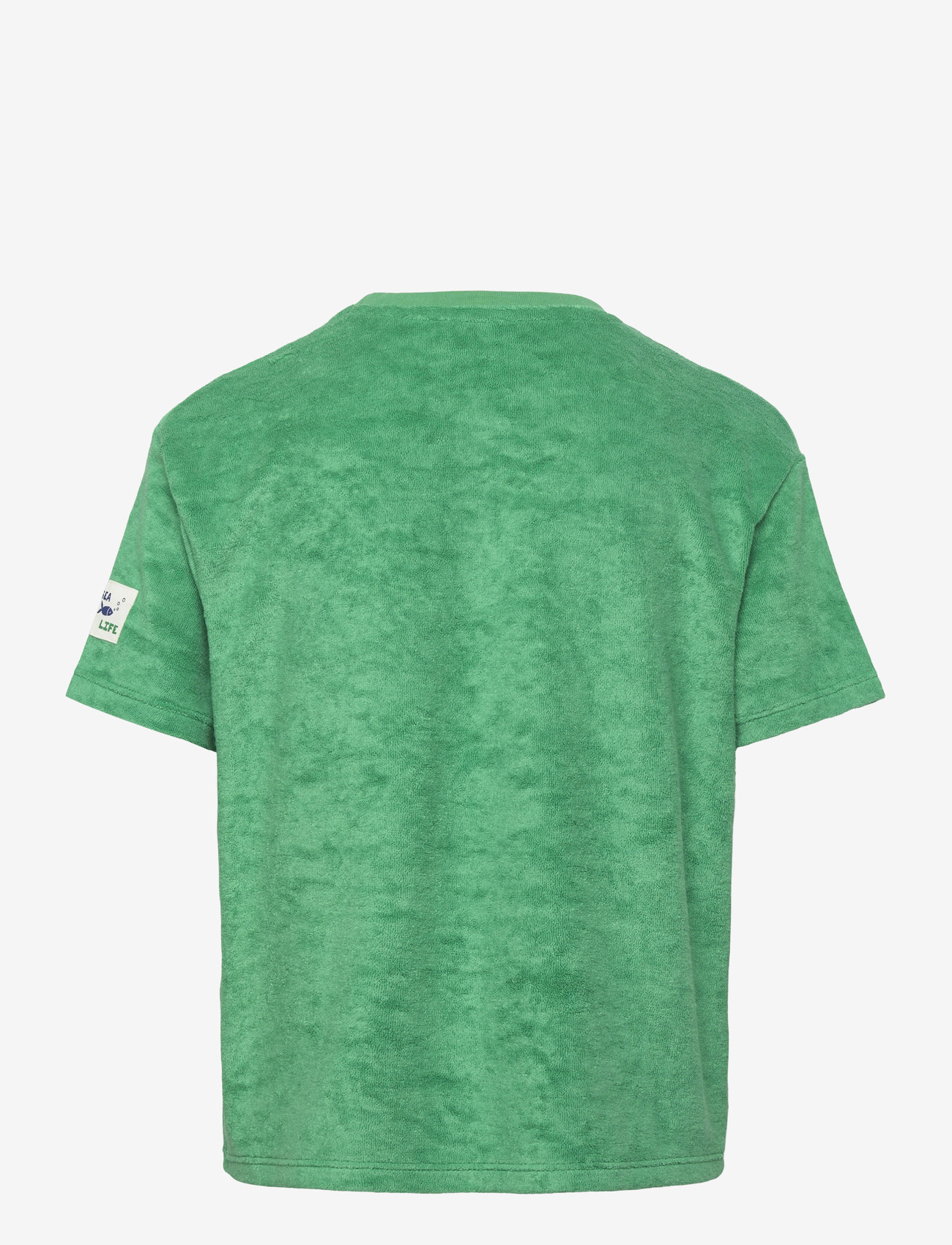 name it - NMMHUWEL SS RLX TERRY TOP - kortærmede t-shirts - jelly bean - 1