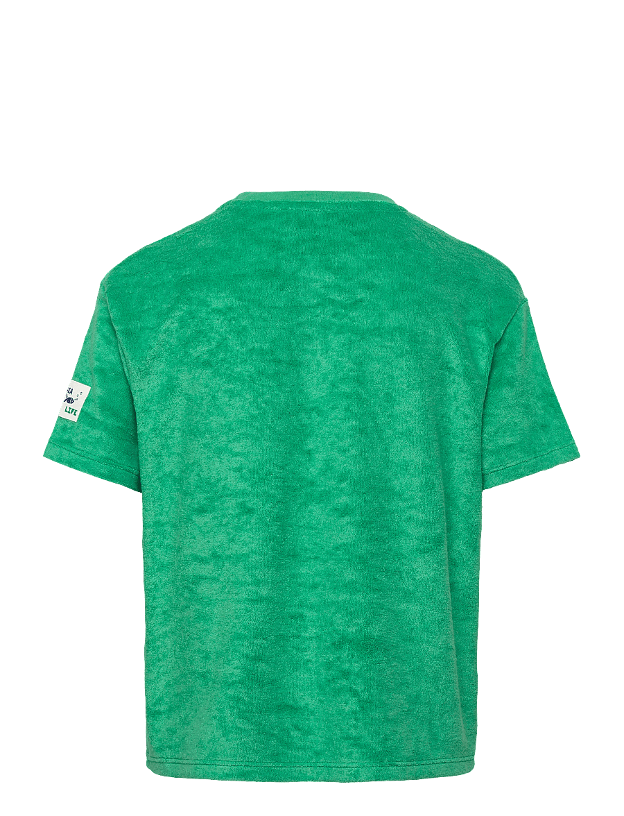name it - NMMHUWEL SS RLX TERRY TOP - kurzärmelige - jelly bean - 2