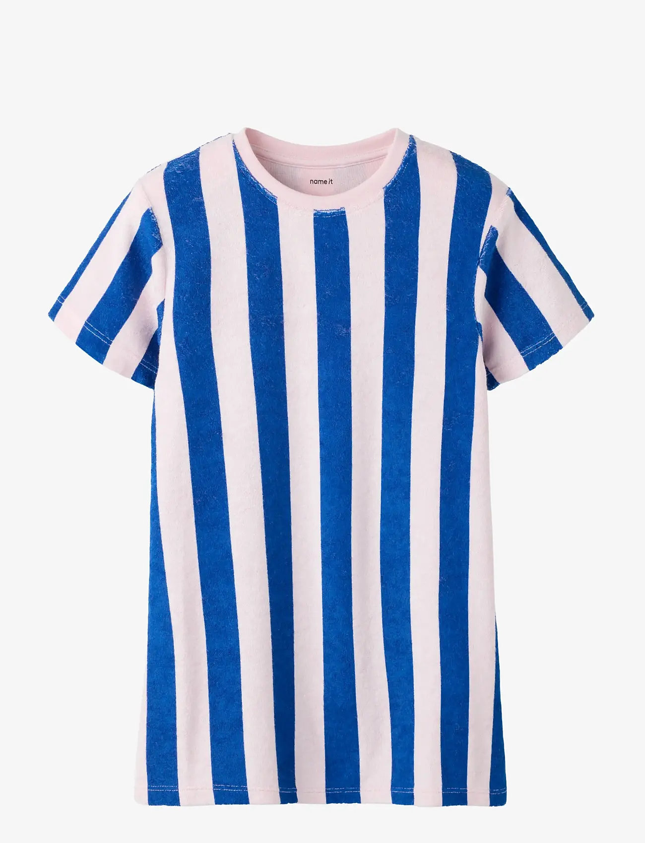 name it - NMFHILDIMAR SS TERRY DRESS - kurzärmelige babykleider - surf the web - 0