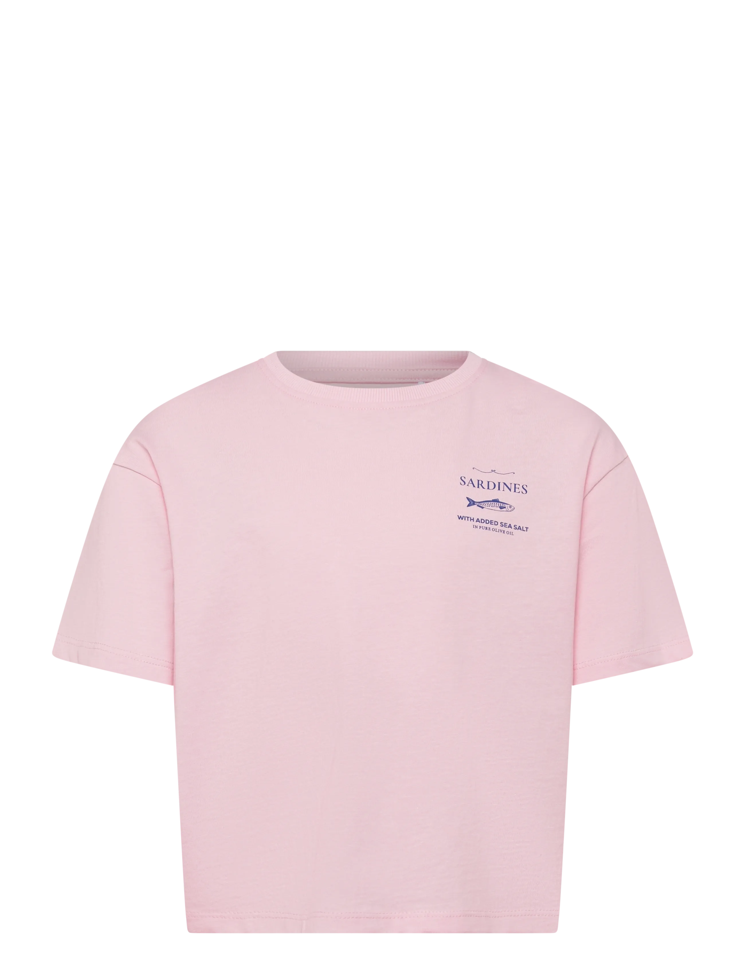 name it NMFHALFRIDA SS RLX TOP BOX - Riided - FAIRY TALE / pink/rose