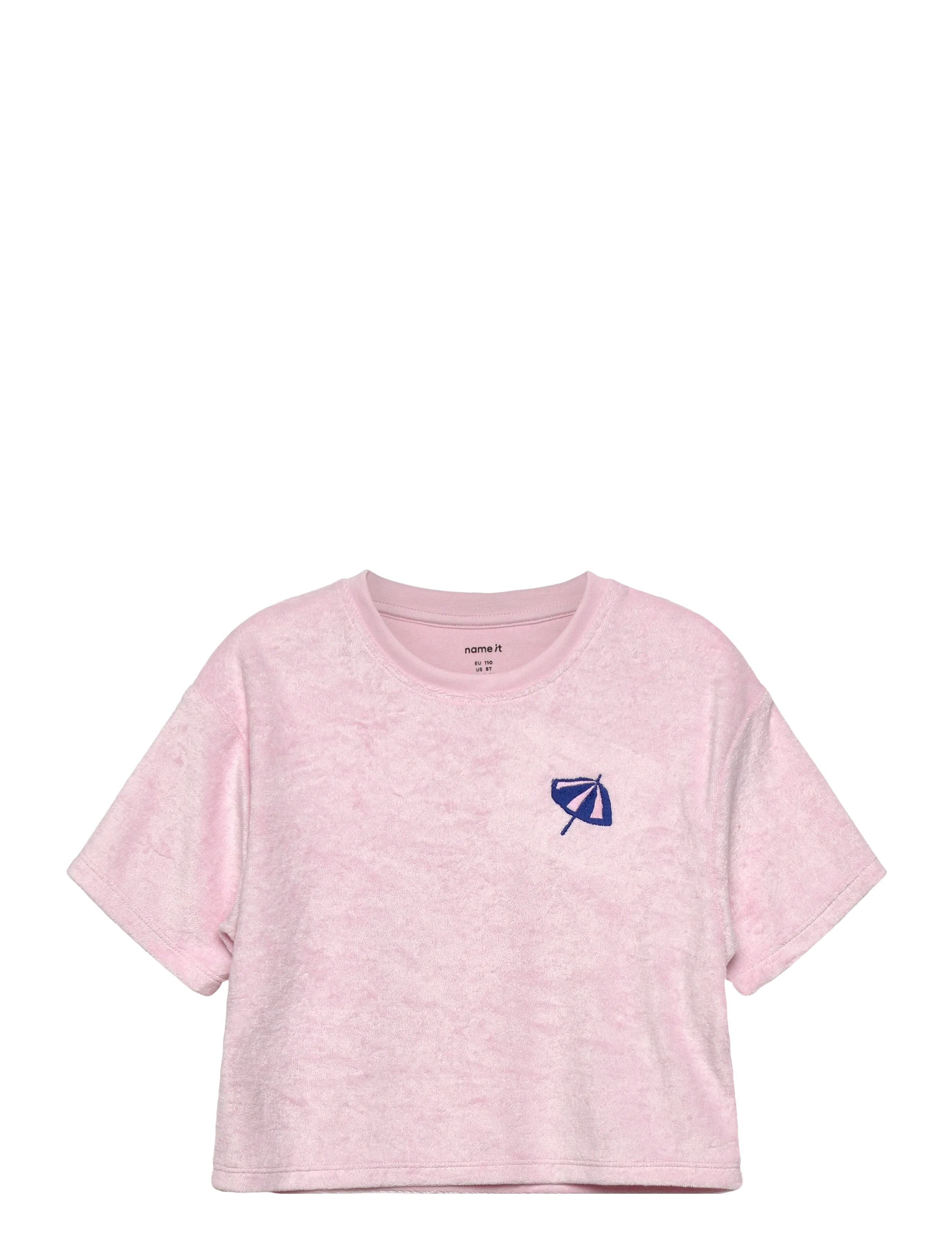 name it NMFHILDIMAR SS RLX  SH TERRY TOP - Överdelar - FAIRY TALE / pink/rose