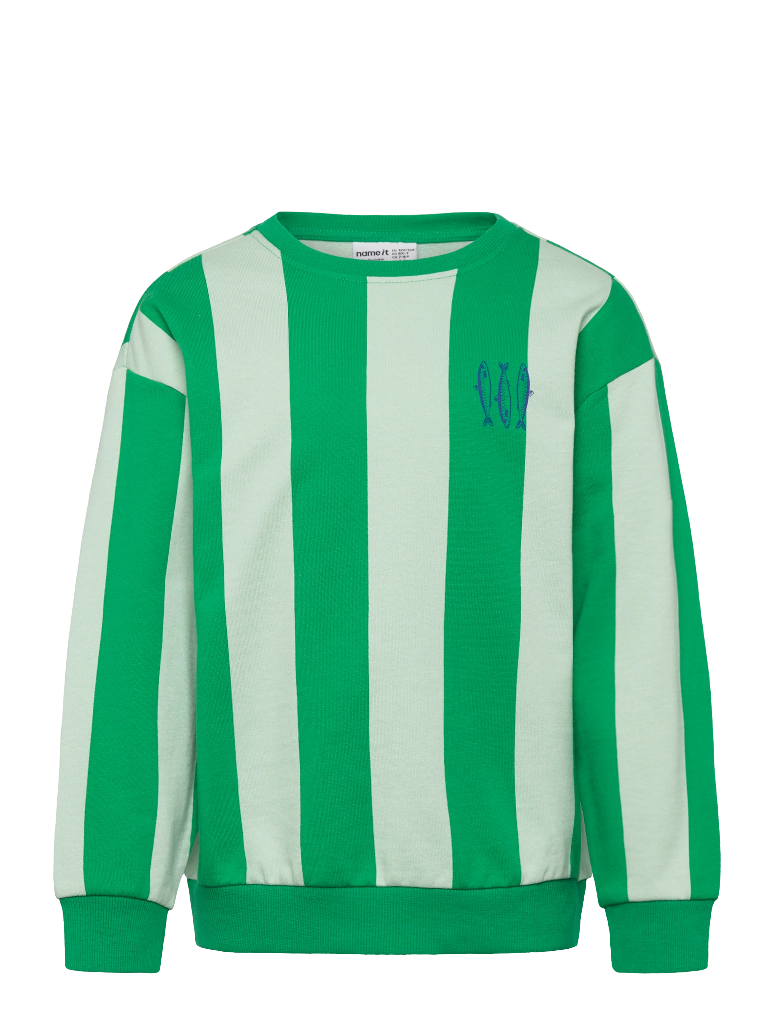 name it NKMHADDIAN LS RLX SWE UNB BOX - Clothing - JELLY BEAN / green