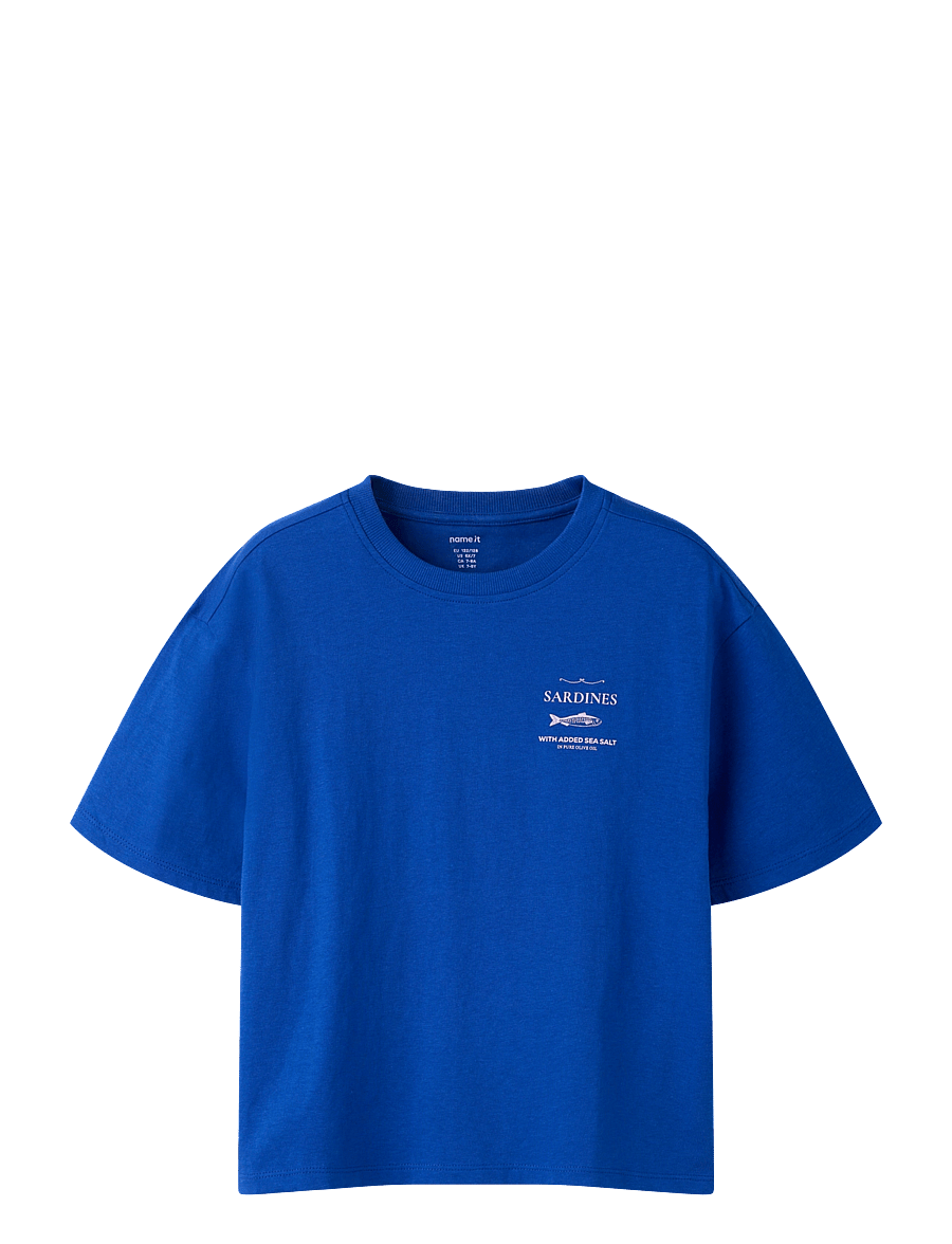 name it - NKFHALFRIDA SS RLX TOP BOX - kortærmede t-shirts - surf the web - 1