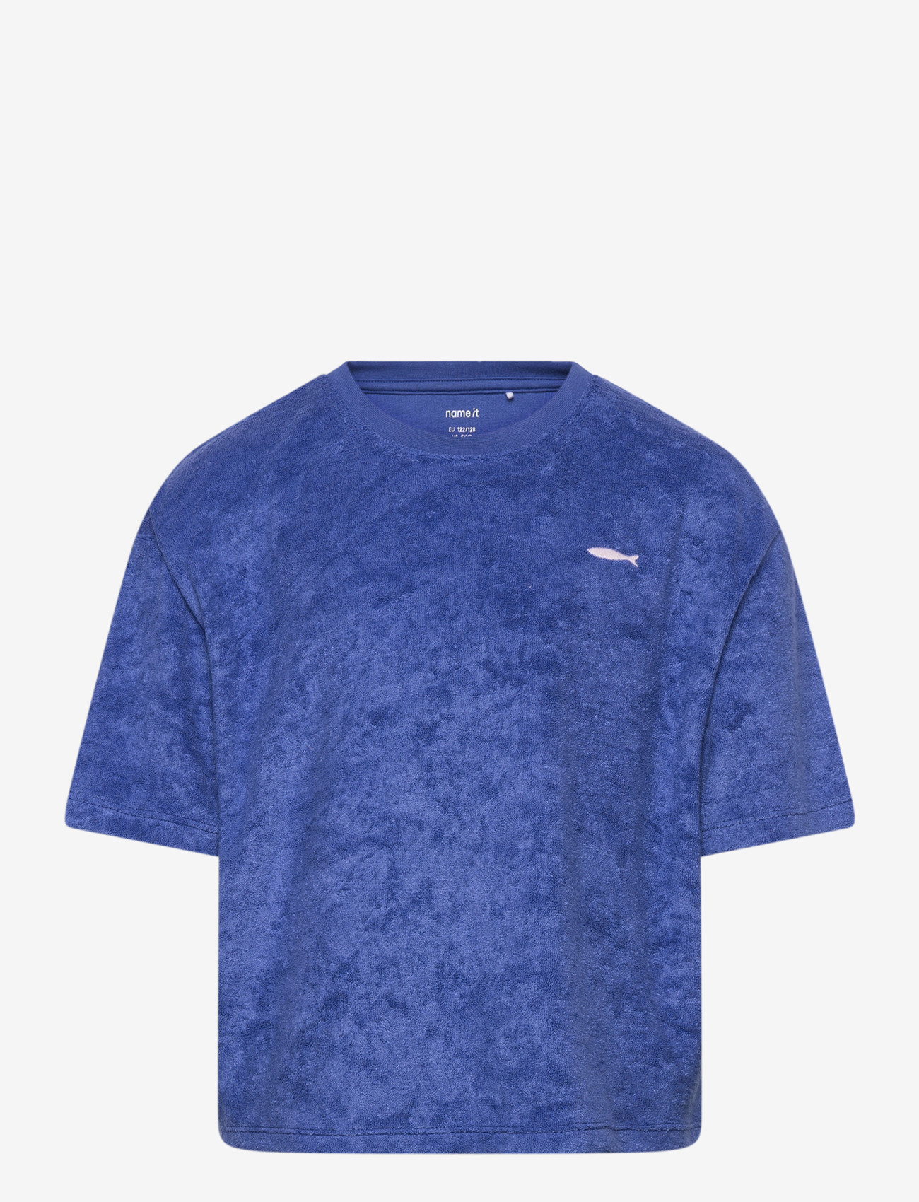 name it - NKFHILDIMAR TERRY SS RLX SH TOP - kortærmede t-shirts - surf the web - 0
