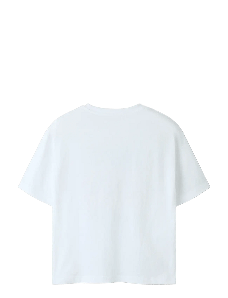 name it - NKMHEINRICK SS RLX TOP BOX - kortærmede t-shirts - bright white - 1