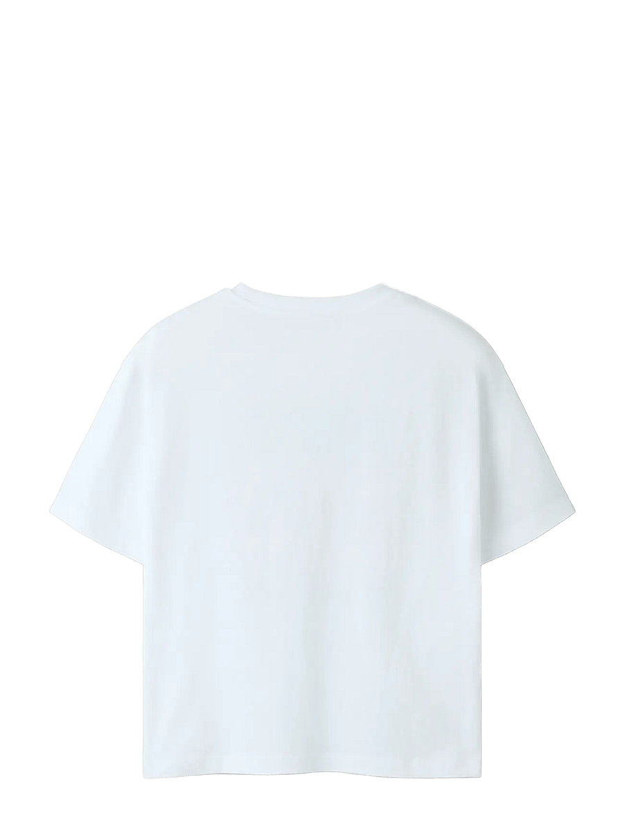 name it - NKMHEINRICK SS RLX TOP BOX - kurzärmelige - bright white - 1