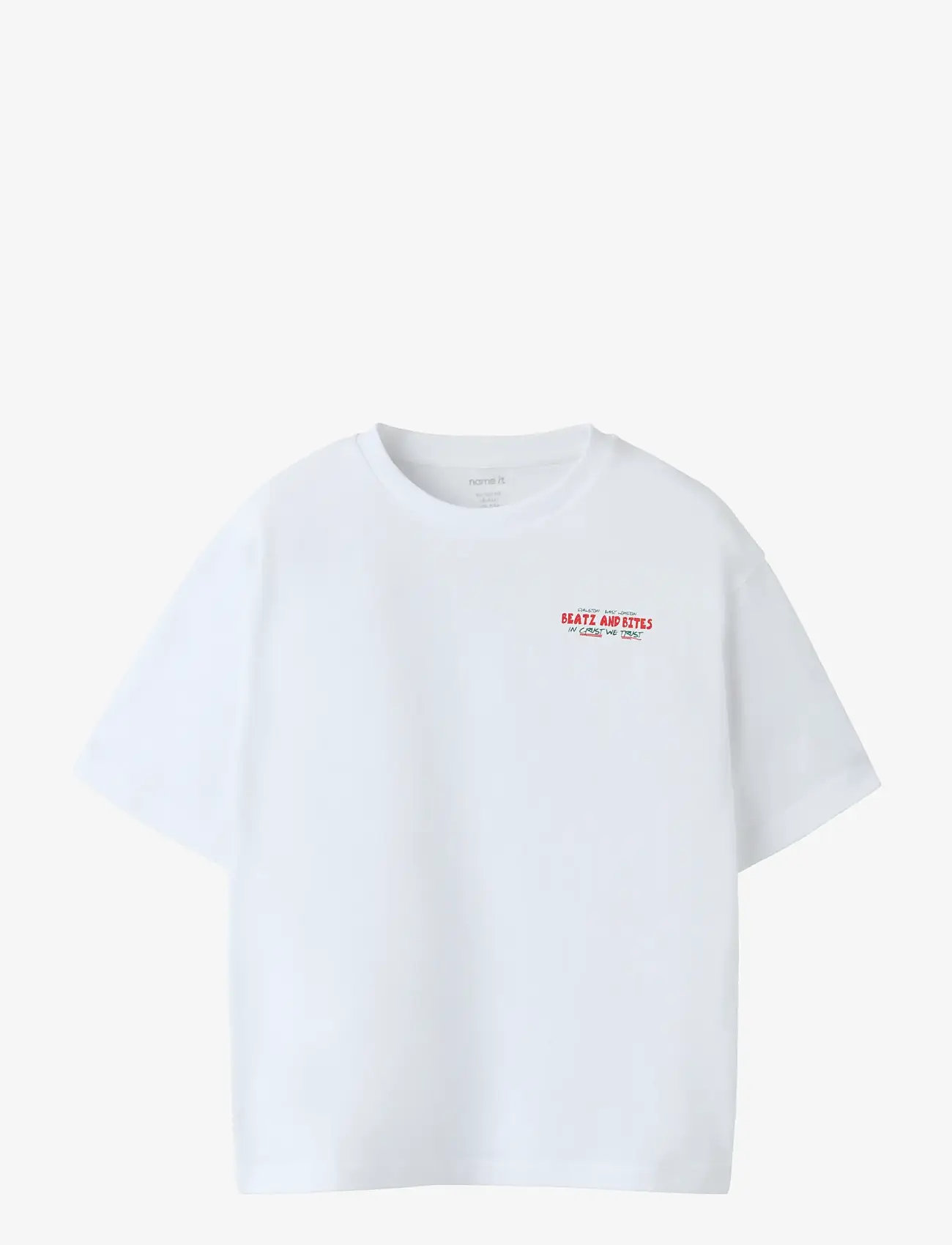 name it - NKMHEINRICK SS RLX TOP BOX - kortærmede t-shirts - bright white - 0