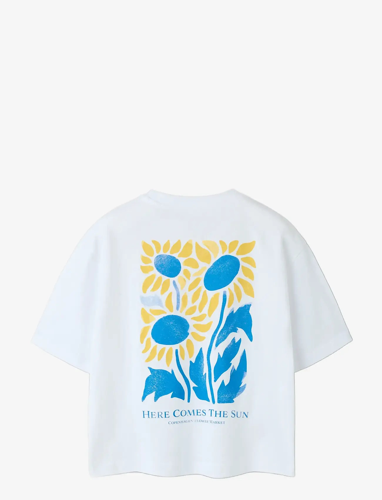 name it - NKFHELGA SS RLX TOP BOX - kortærmede t-shirts - bright white - 1