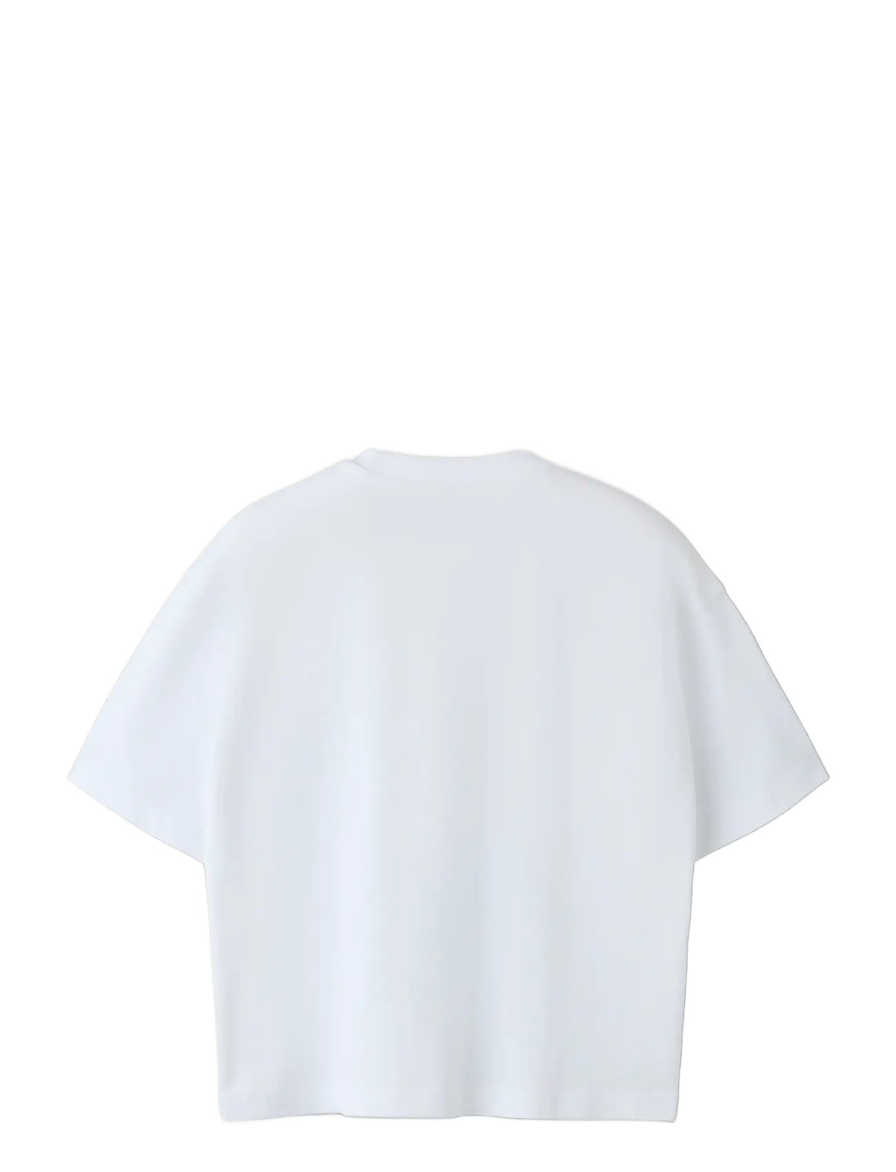 name it - NKFHELGA SS RLX TOP BOX - short-sleeved t-shirts - bright white - 1