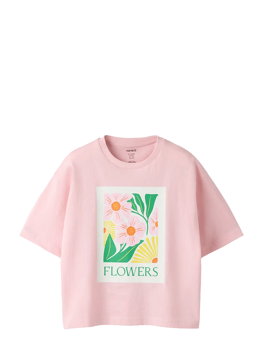 name it - NKFHELGA SS RLX TOP BOX - kortärmade t-shirts - fairy tale - 0