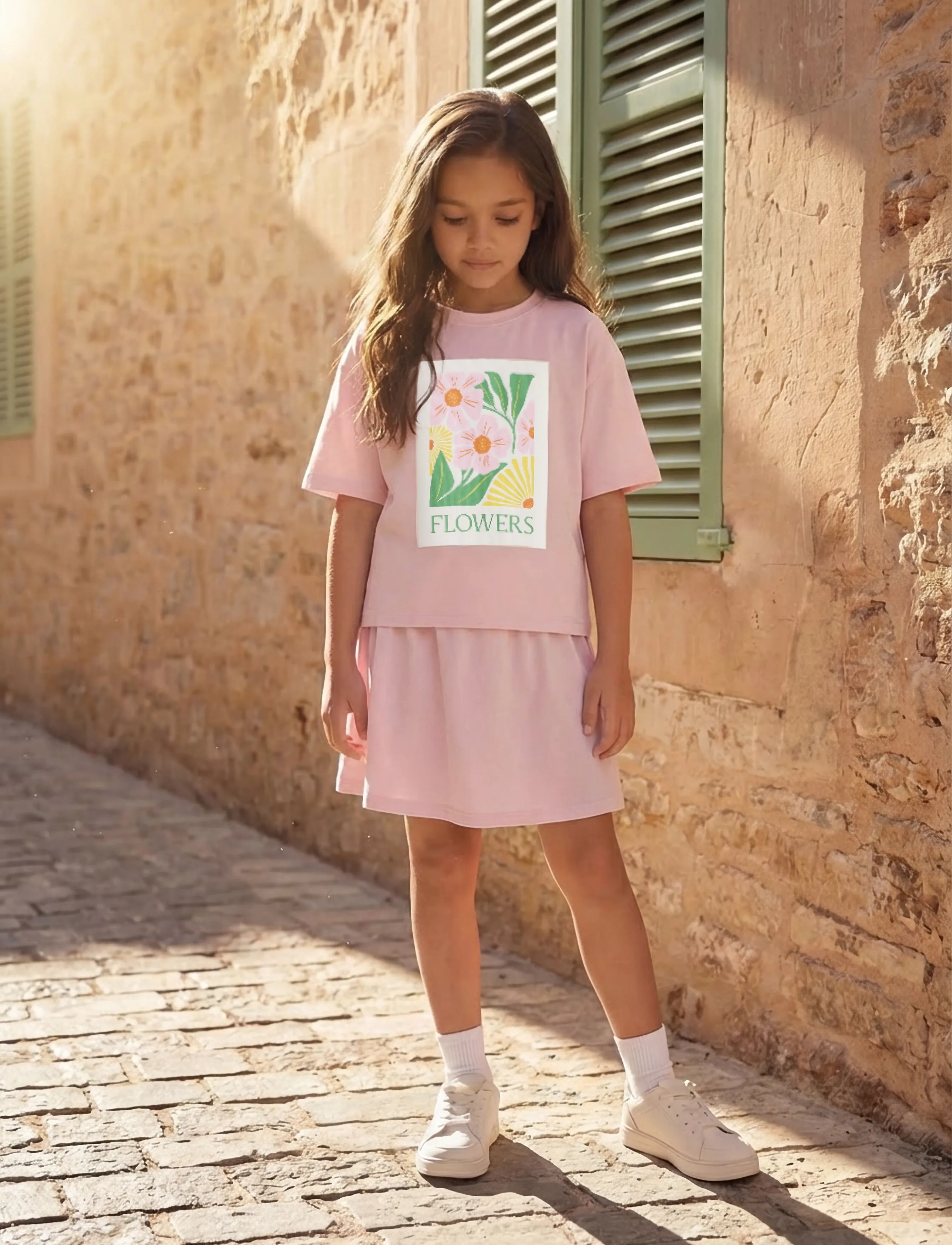 name it NKFHELGA SS RLX TOP BOX - T-shirts - FAIRY TALE / pink/rose