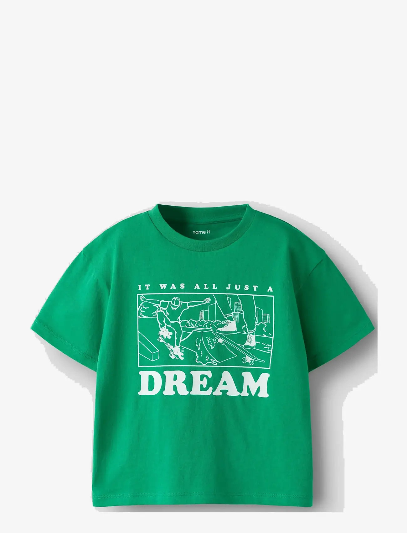 name it - NMMHEINRICK SS RLX TOP BOX - kortærmede t-shirts - jelly bean - 0
