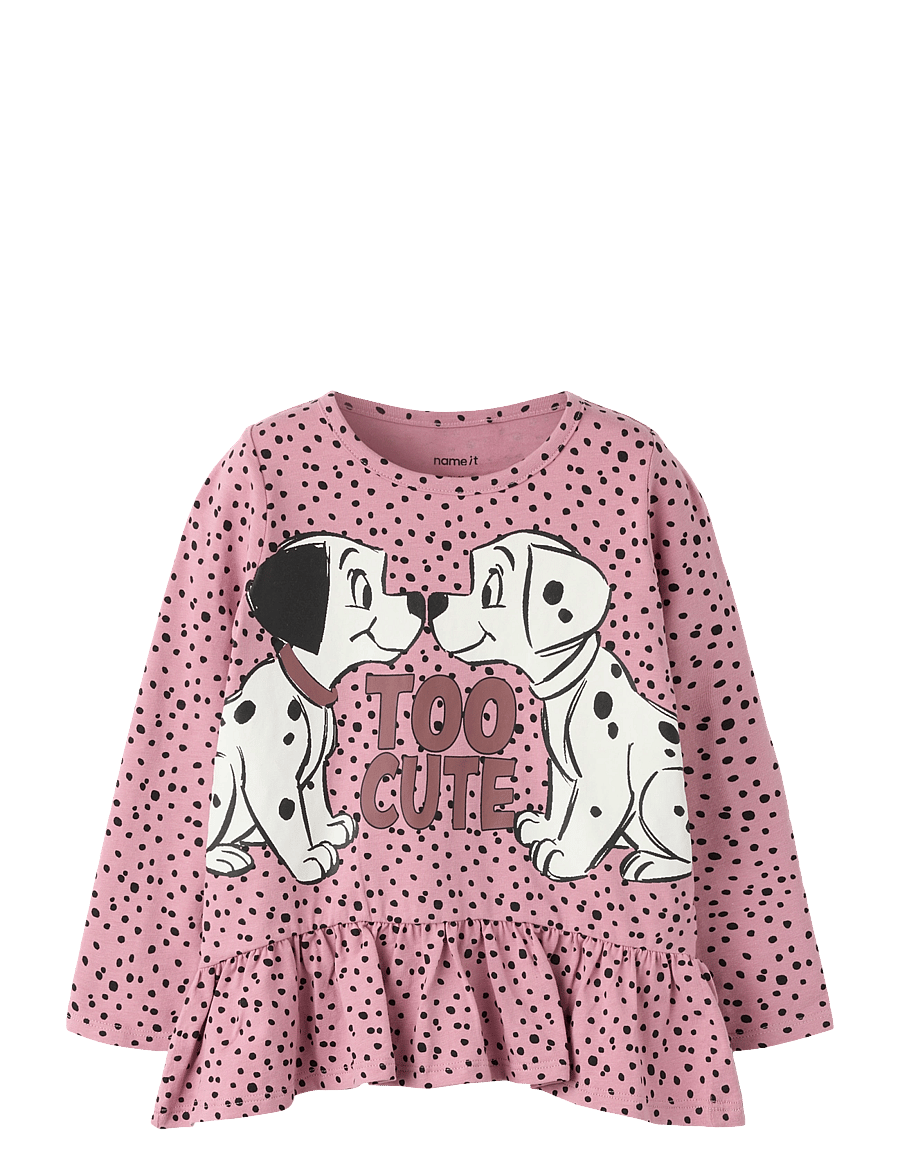 name it - NMFADA 101D LS NREG TOP WDI - långärmade t-shirts - lilas - 0