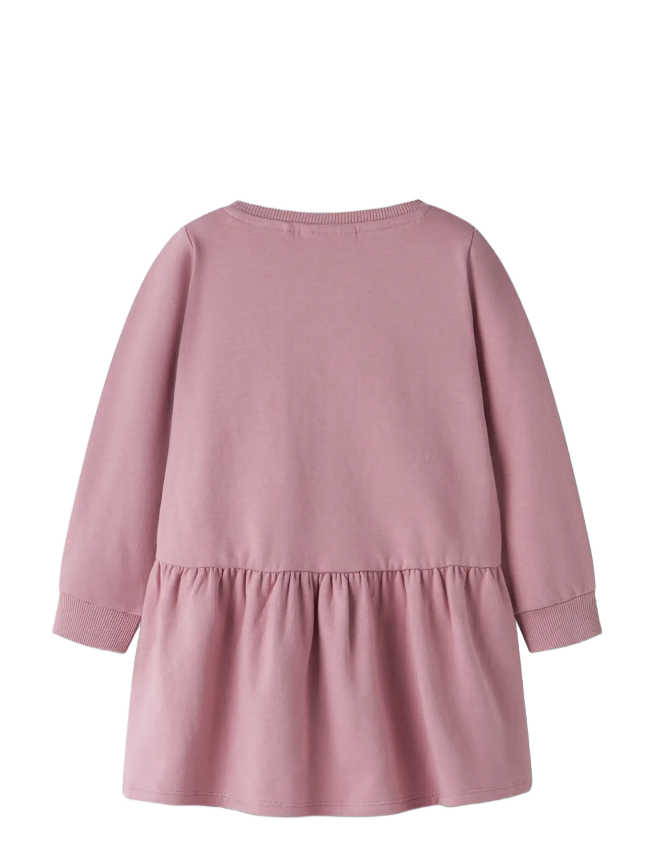 name it - NMFANSA STITCH SWE DRESS BRU WDI - pikkade varrukatega beebikleidid - lilas - 1