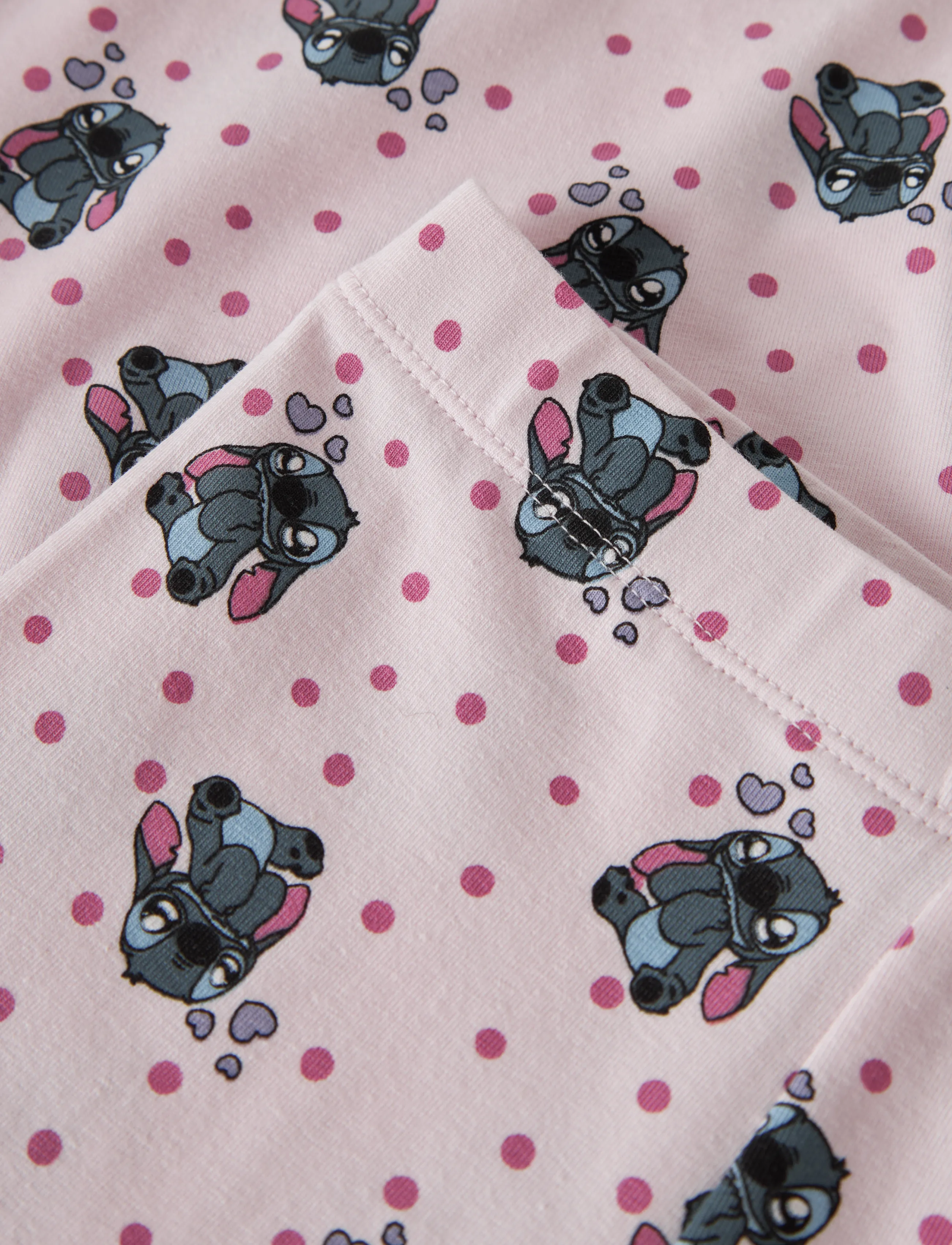 name it - NMFANDREA STITCH LEGGING WDI - leggings - cradle pink - 3