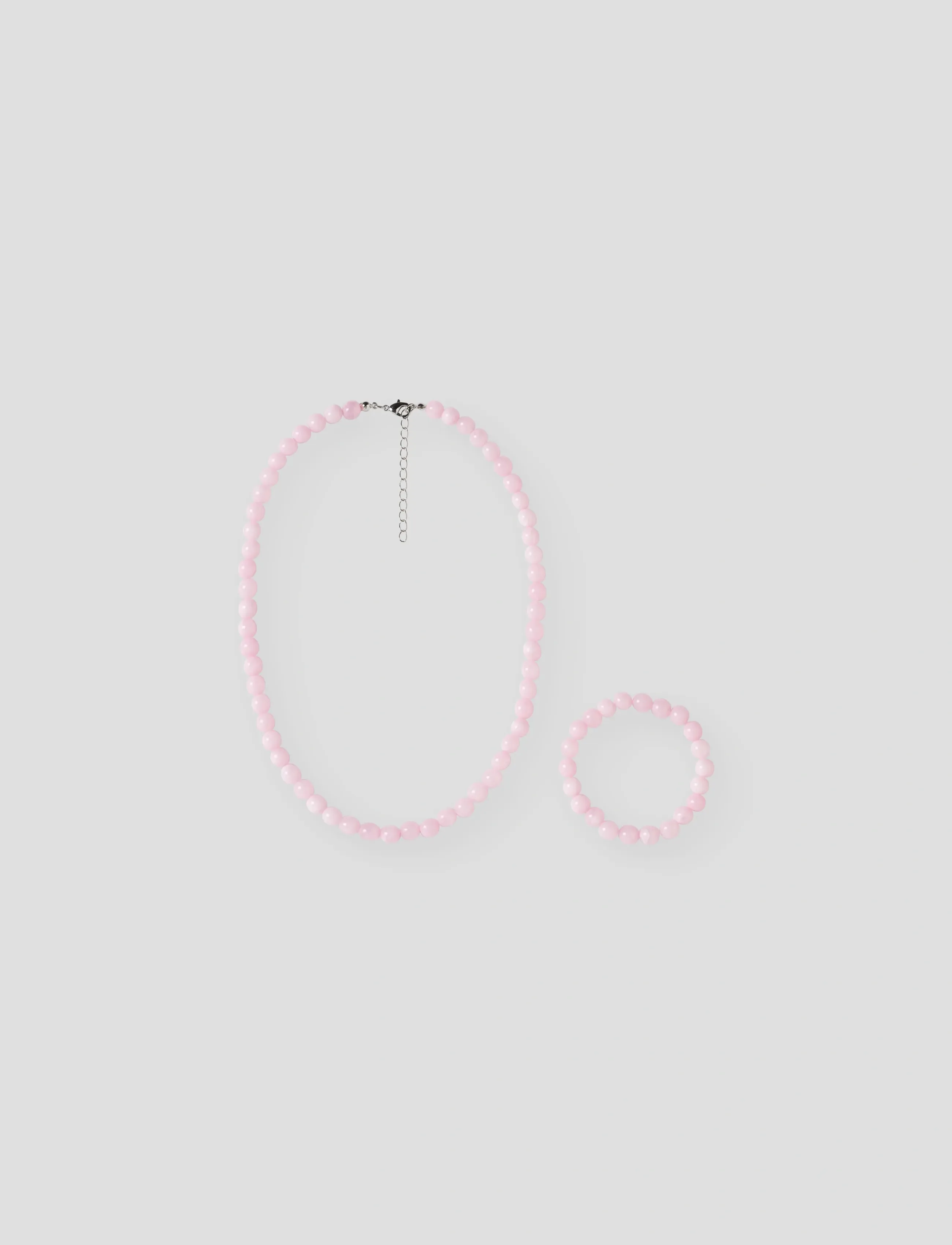name it Nkftolita Jewelry Set, One Size, Kids Jewellery, Rosa - Necklaces, Kinder