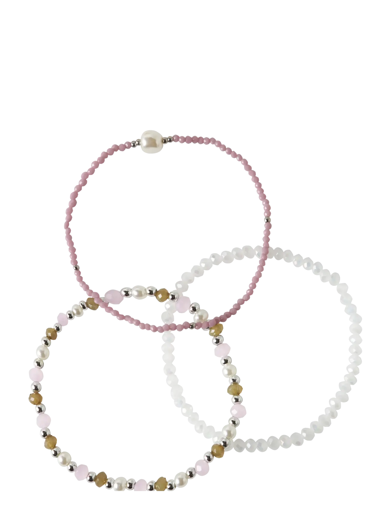 name it NKFTITTA 3P BRACELET - Accessories - KEEPSAKE LILAC / pink/rose
