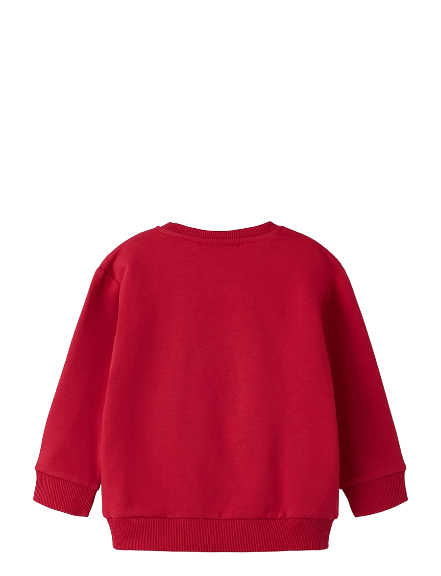 name it - NMFSYRENA STITCH NREG SWEAT BRU WDI - barbados cherry - 1