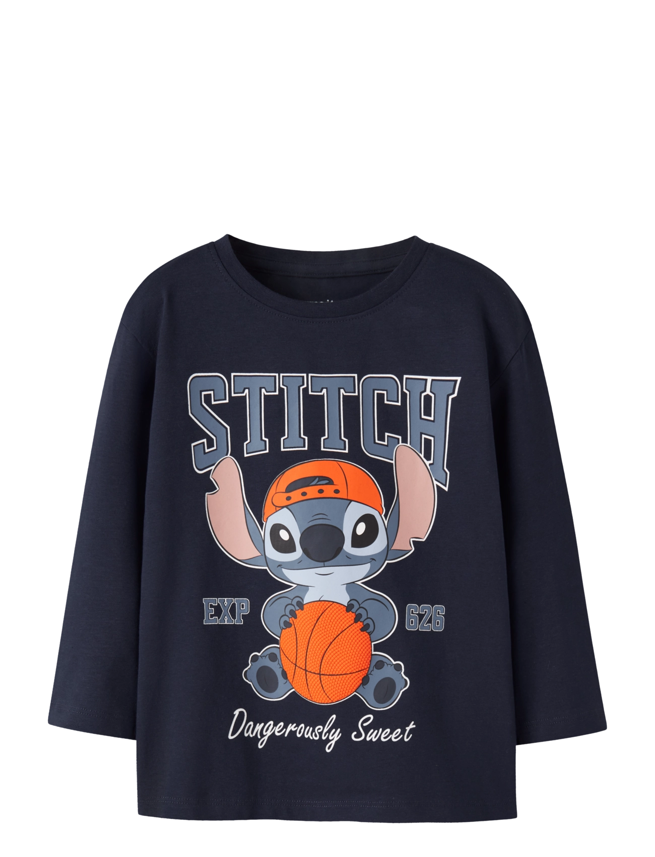 name it NMMAMDRES STITCH LS NREG TOP WDI - Toppar & T-shirts - NAVY BLAZER / navy