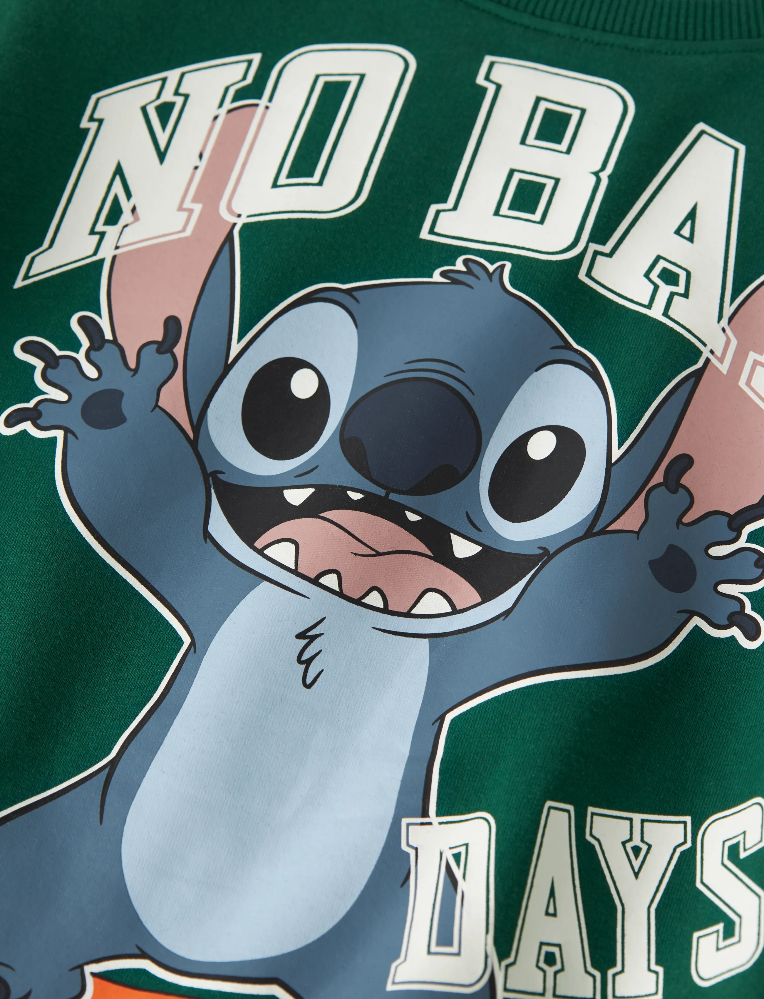 name it - NMMALONSO STITCH NREG SWEAT BRU WDI - sweatshirts - evergreen - 2
