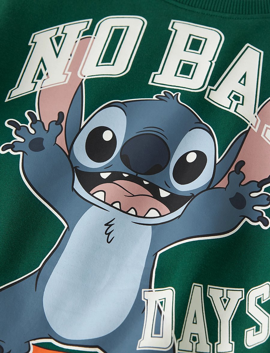 name it - NMMALONSO STITCH NREG SWEAT BRU WDI - sweatshirts - evergreen - 2