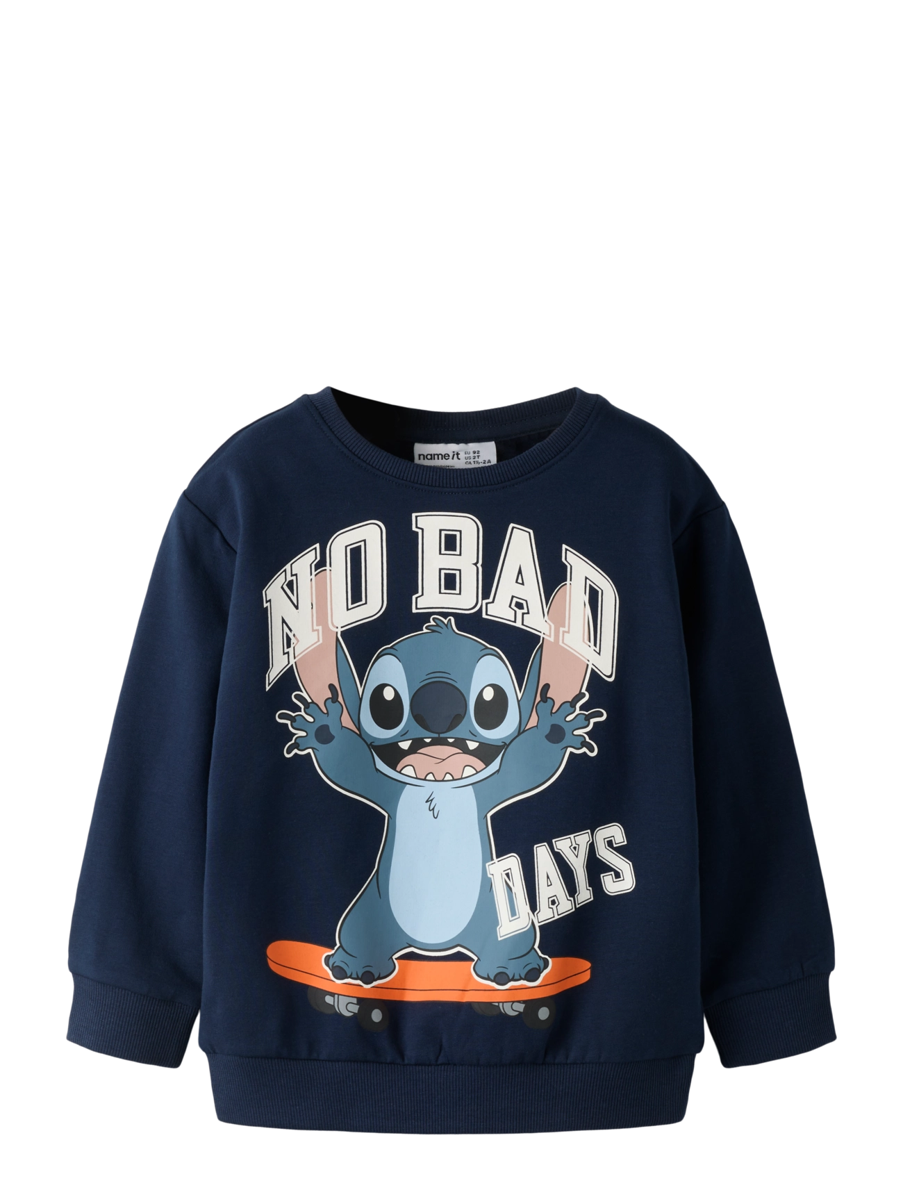 name it NMMALONSO STITCH NREG SWEAT BRU WDI - Name it - NAVY BLAZER / navy