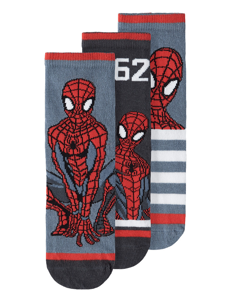 name it - NMMMANDRES SPIDER 3P SOCK MAR - strümpfe - ombre blue - 0