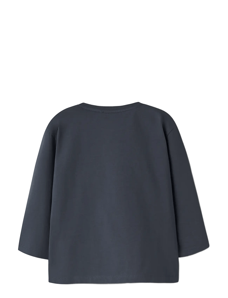 name it - NMMALDER SPIDER LS NREG TOP BOX MAR - långärmade t-shirts - ombre blue - 1