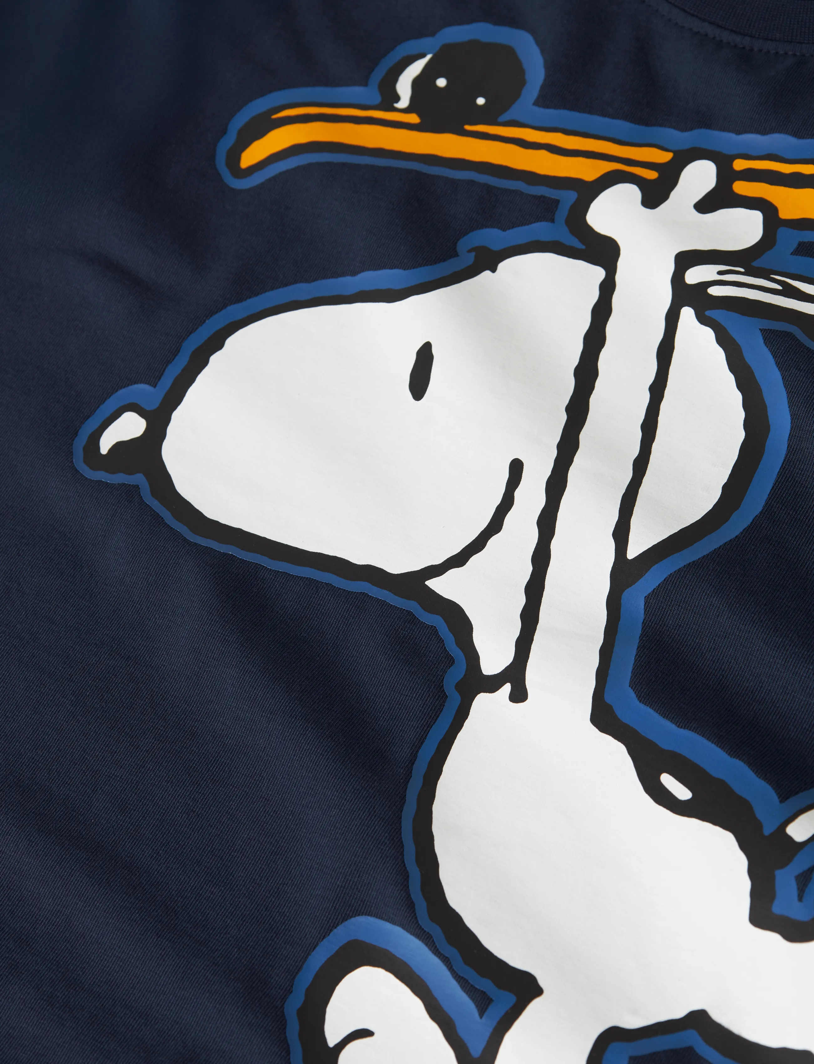 name it - NMMASTAR SNOOPY LS NREG TOP SKY - långärmade t-shirts - navy blazer - 2