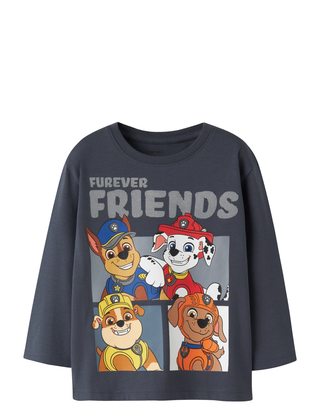 name it NMMANDREAS PAW LS NREG TOP CPLG - New Arrivals - OMBRE BLUE / navy