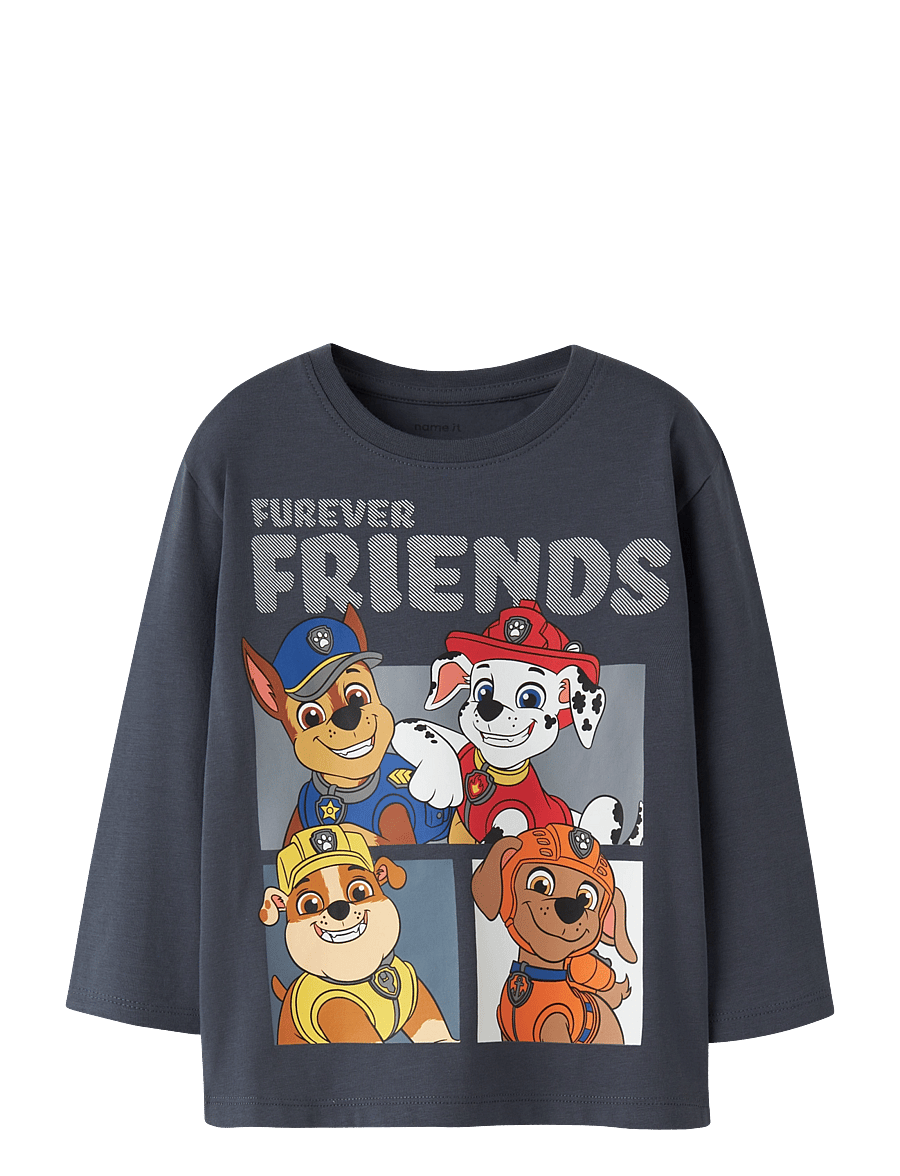 name it - NMMANDREAS PAW LS NREG TOP CPLG - langärmelig - ombre blue - 0