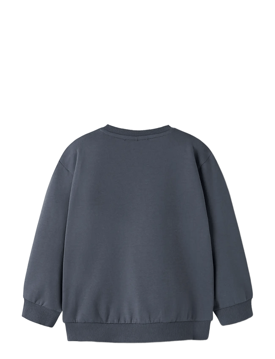 name it - NMMARGUS PAW NREG SWEAT BRU CPLG - sweatshirts - ombre blue - 1