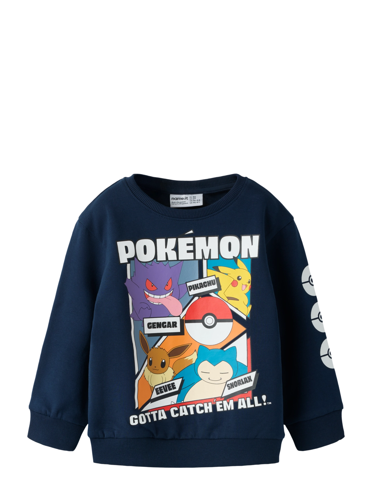 name it NMMSIBO POKEMON NREG SWEAT BRU NOOS BFU - Shop by age - NAVY BLAZER / navy