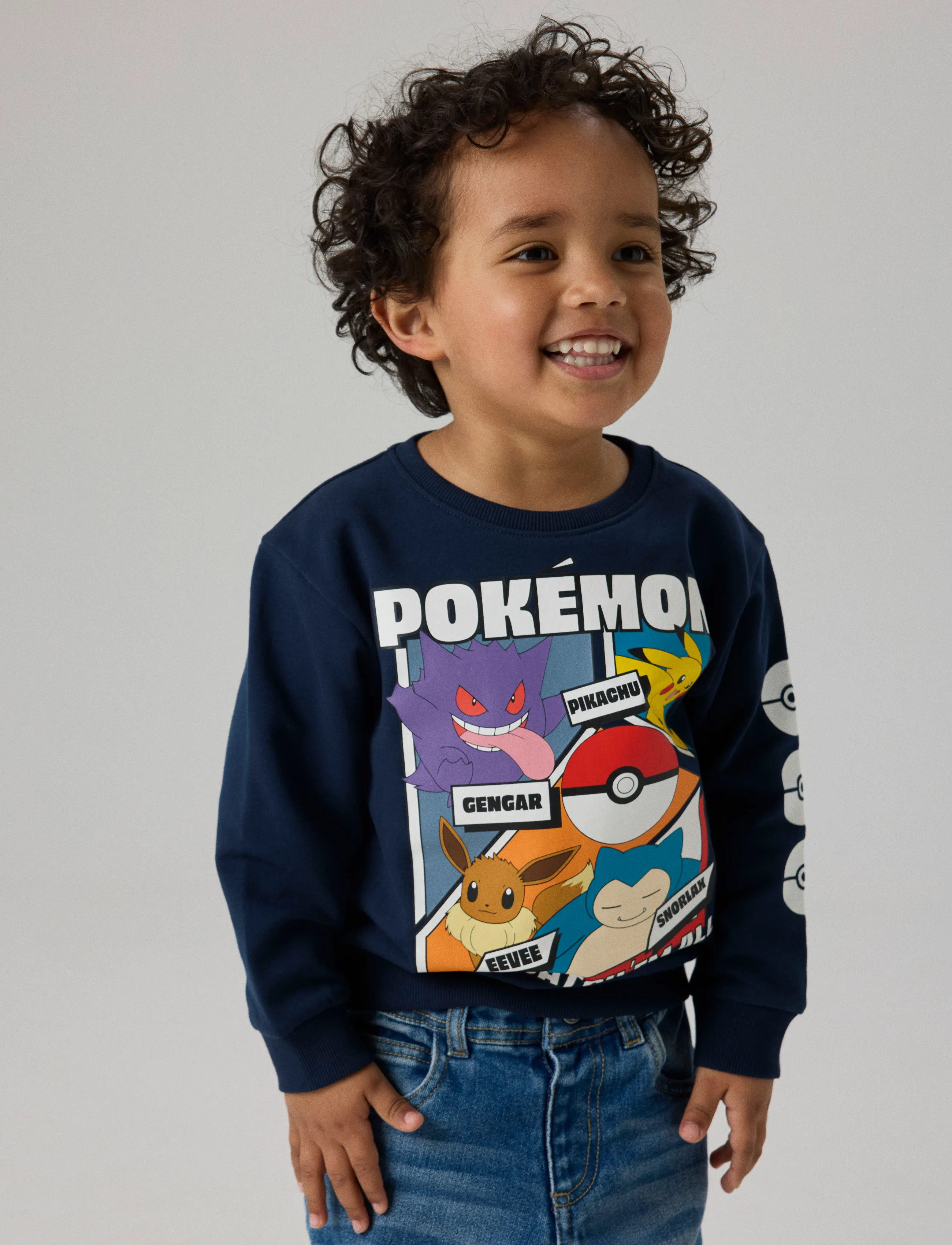 name it - NMMSIBO POKEMON NREG SWEAT BRU NOOS BFU - navy blazer - 2
