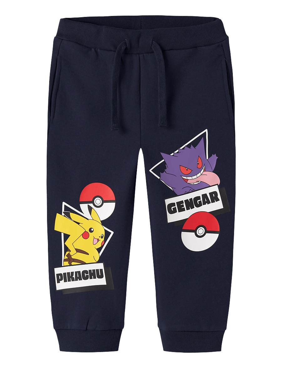 name it - NMMSIBO POKEMON NREG SWE PANTS BRU BFU - jogginghosen - navy blazer - 0
