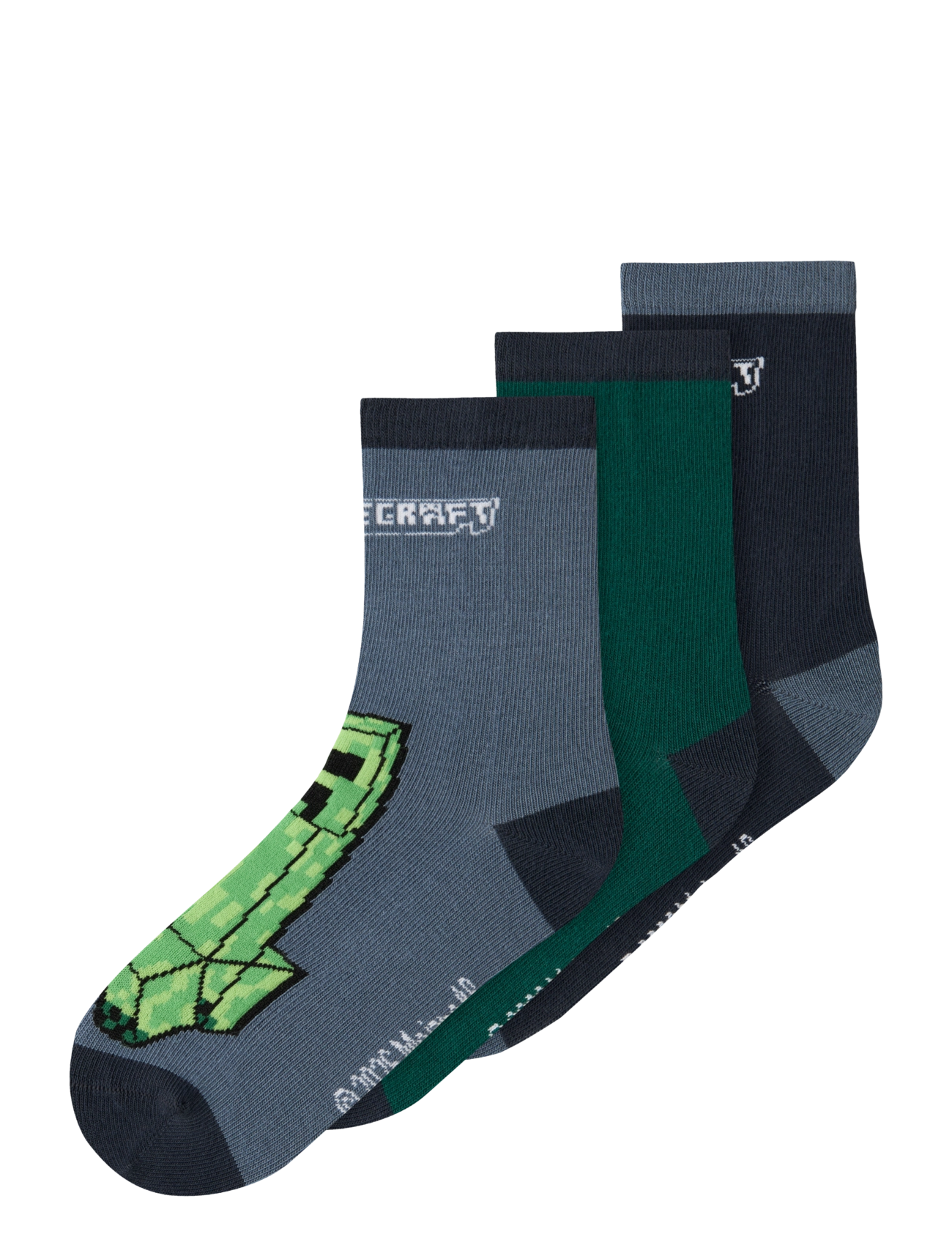 name it NMMSANJIT MINECRAFT 3P SOCK BFU - Kleidung - OMBRE BLUE / blue