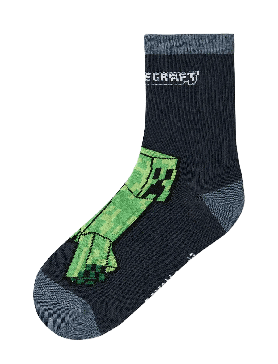 name it - NMMSANJIT MINECRAFT 3P SOCK BFU - strümpfe - ombre blue - 1
