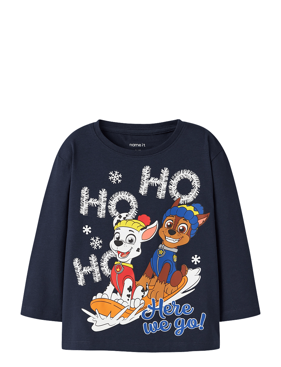 name it - NMMSANTI PAW LS NREG TOP CPLG - navy blazer - 0