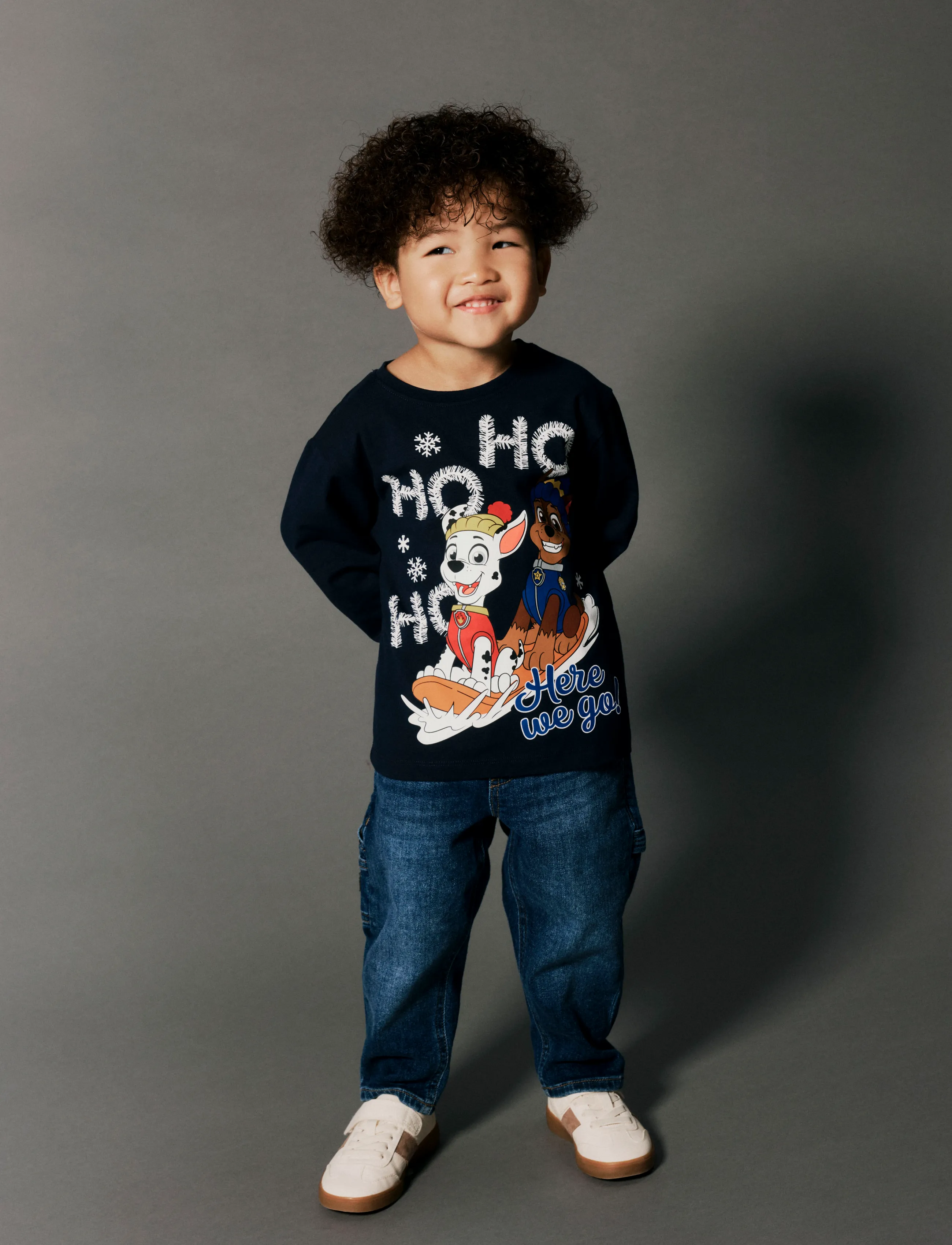 name it - NMMSANTI PAW LS NREG TOP CPLG - navy blazer - 3