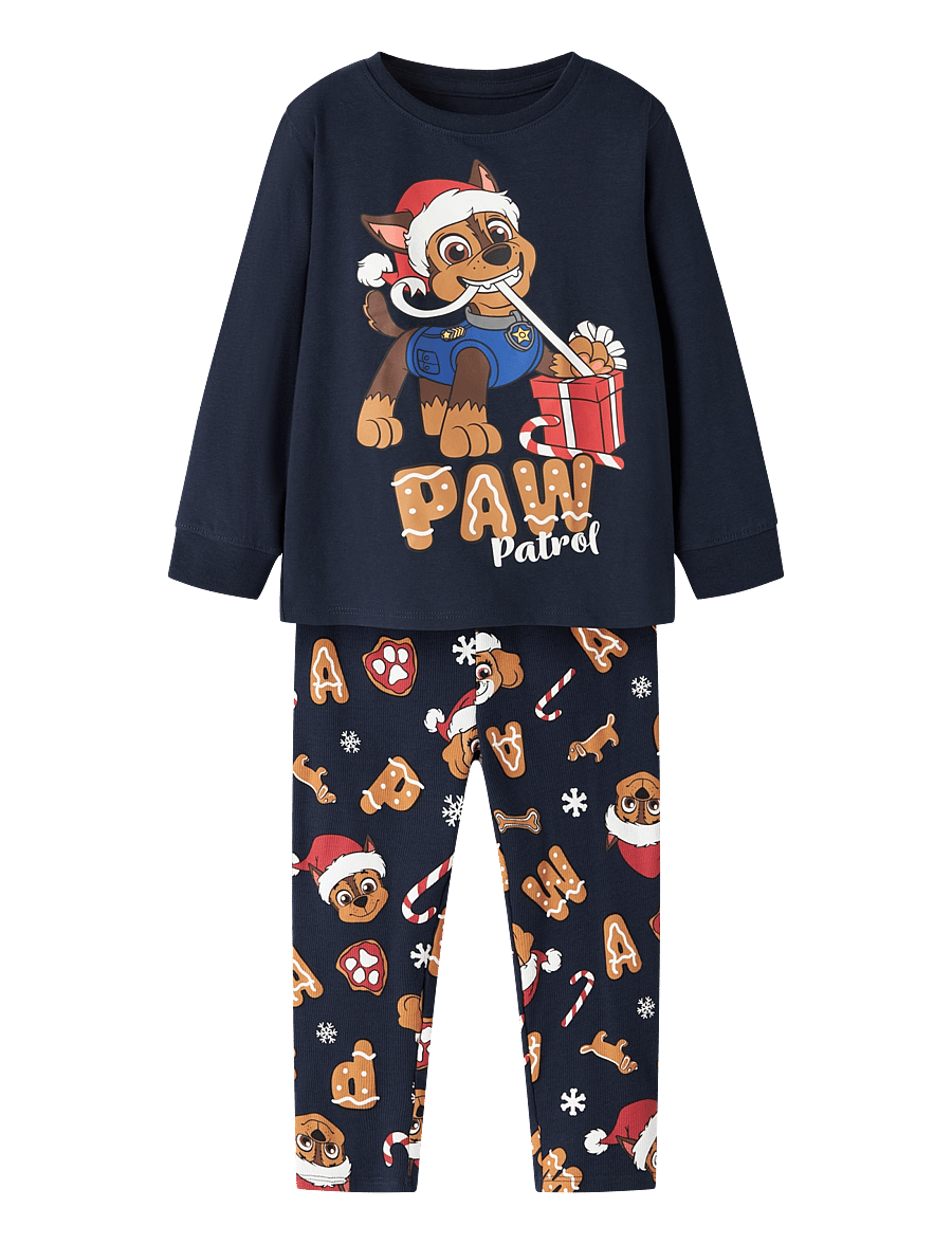 name it - NMMSLAVO PAW LS NIGHTSET CPLG - navy blazer - 0