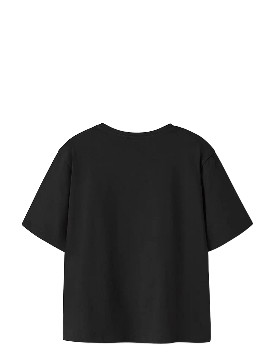 name it - NKFADARA STITCH SS NREG TOP BOX NOOS WDI - kortärmade t-shirts - black - 1