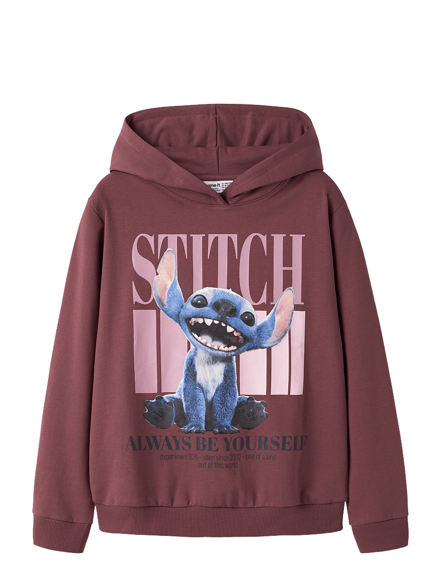 name it - NKFADA STITCH NREG SWEAT WH BRU WDI - sweatshirts - wild ginger - 0