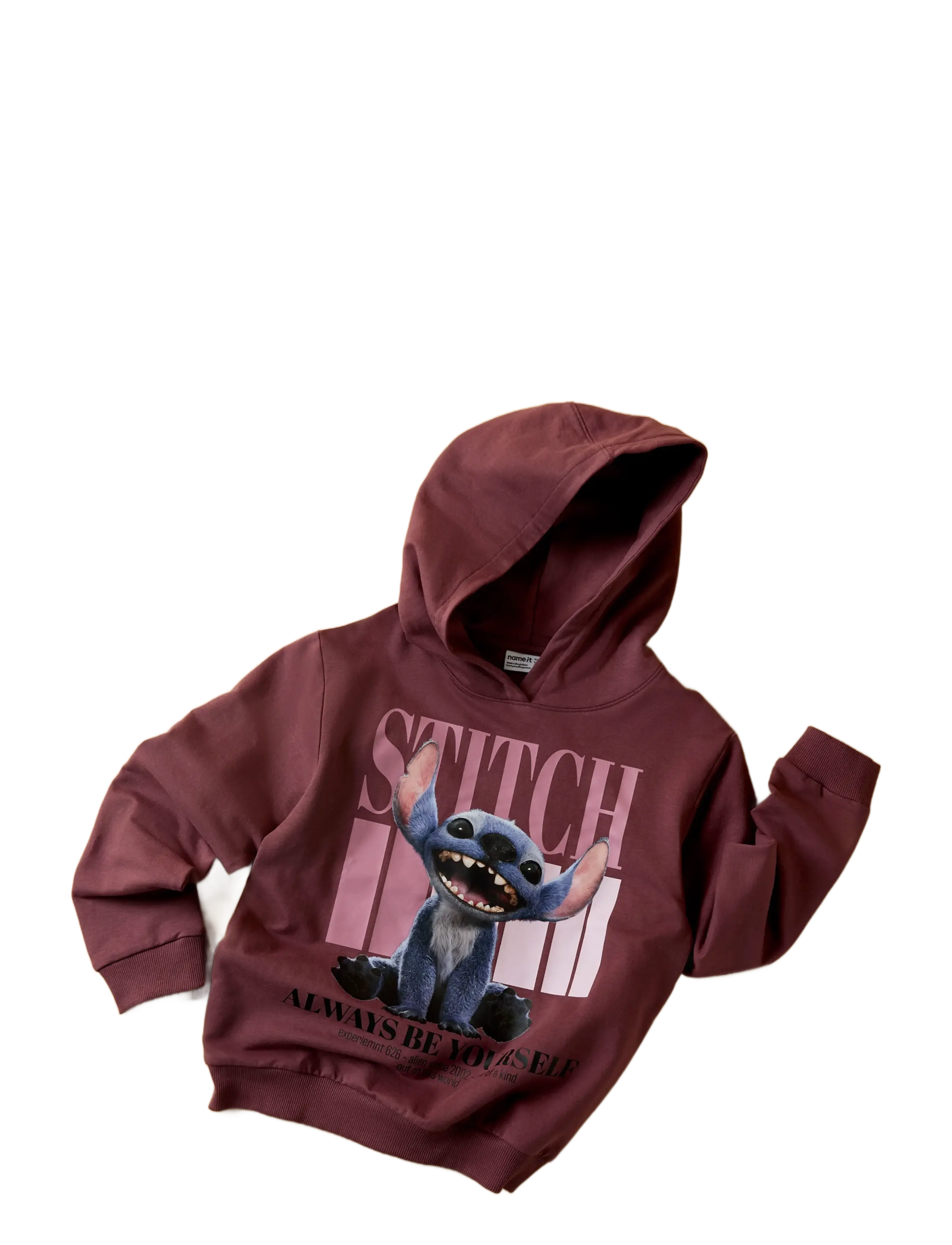 name it - NKFADA STITCH NREG SWEAT WH BRU WDI - sweatshirts - wild ginger - 2