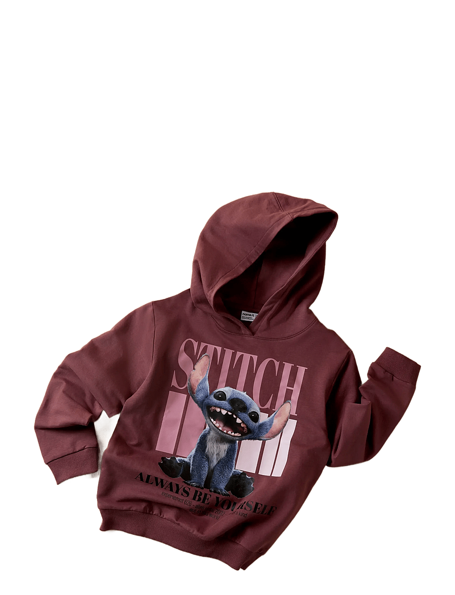 name it - NKFADA STITCH NREG SWEAT WH BRU WDI - sweatshirts - wild ginger - 2
