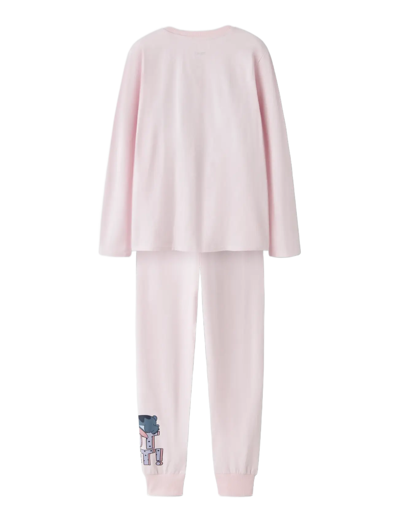 name it - NKFANDA STITCH LS NIGHTSET NOOS WDI - pyjamassæt - cradle pink - 1