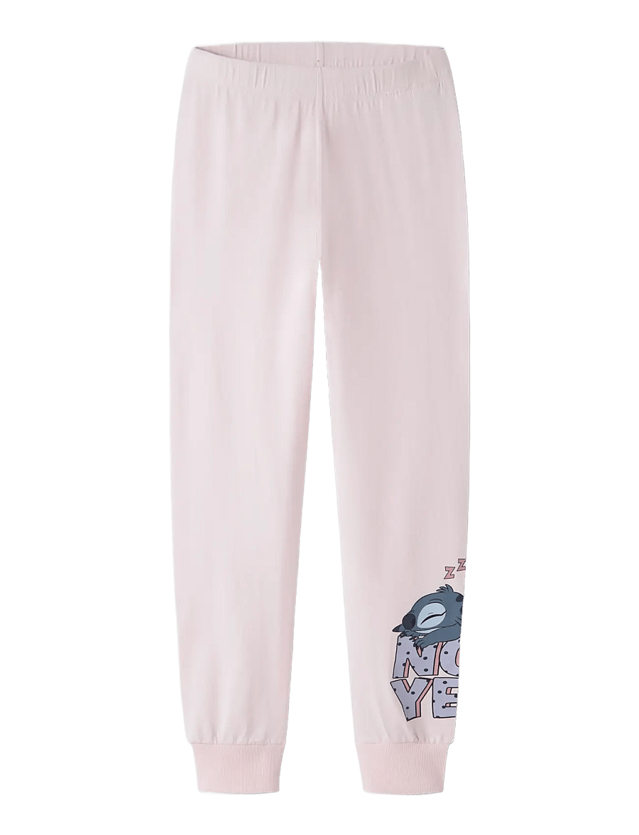 name it - NKFANDA STITCH LS NIGHTSET NOOS WDI - pyjamassæt - cradle pink - 2
