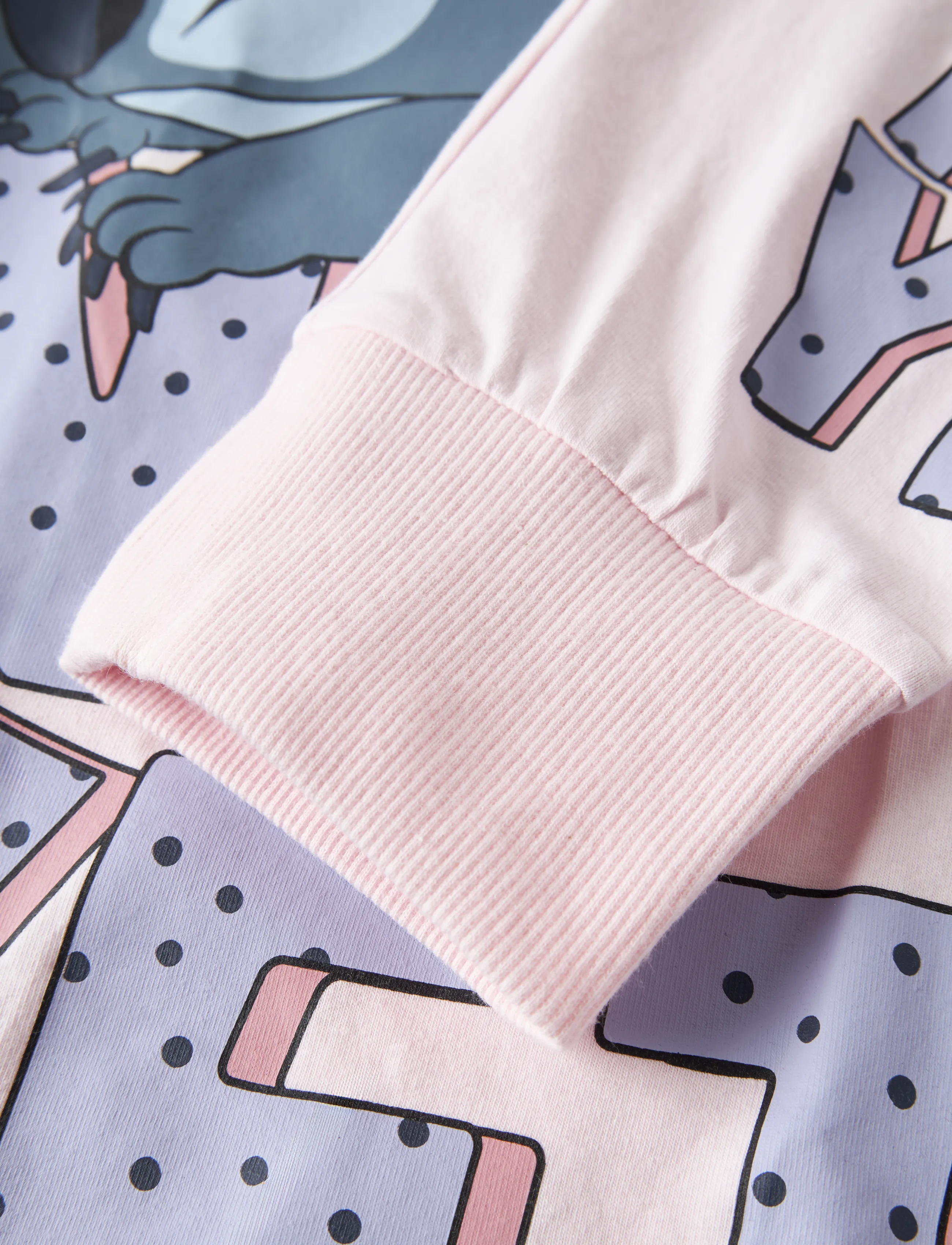 name it - NKFANDA STITCH LS NIGHTSET NOOS WDI - pyjamassæt - cradle pink - 5