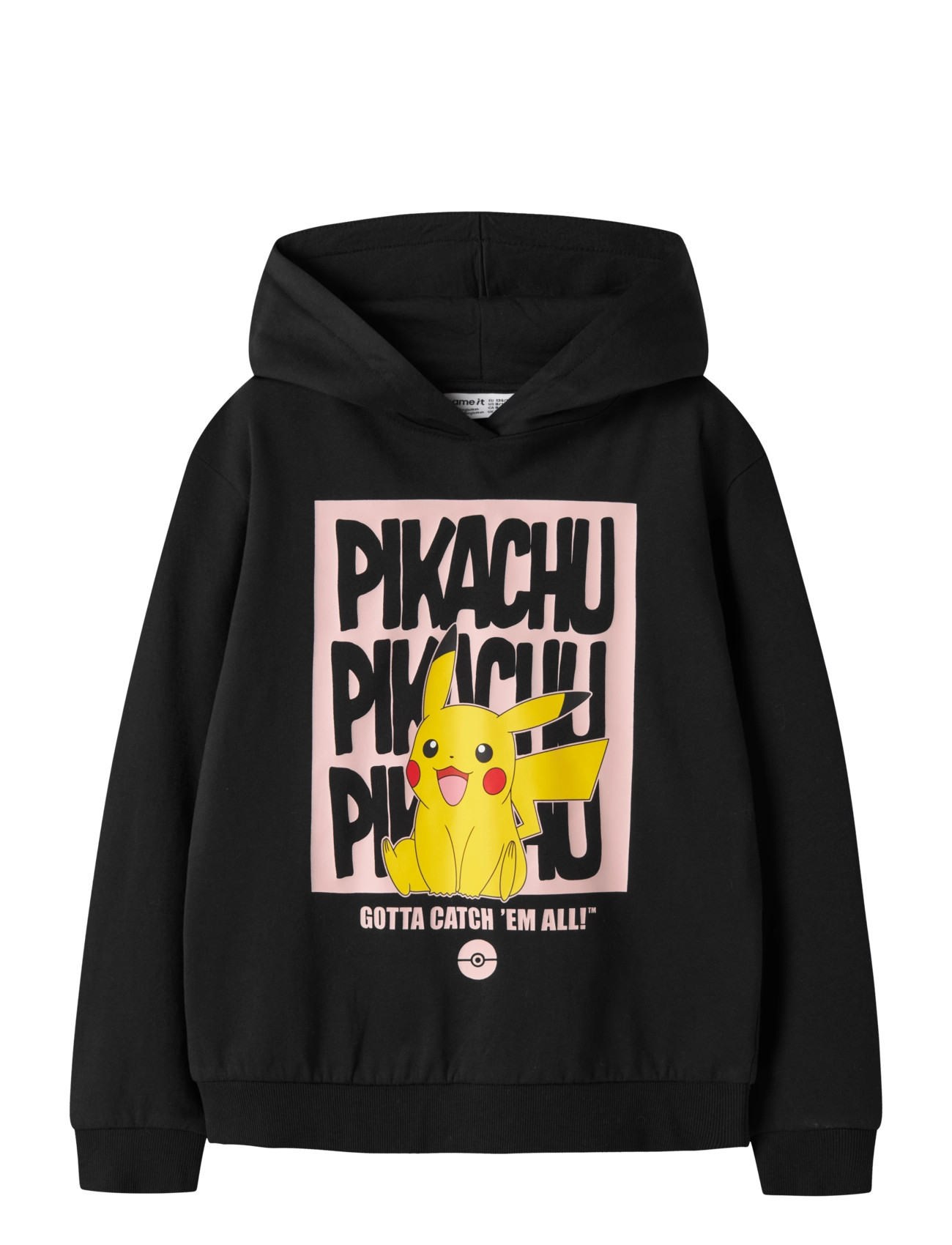 name it NKFADEMA POKEMON NREG SWEAT WH BRU BFU - Teens 140-176 - BLACK / black