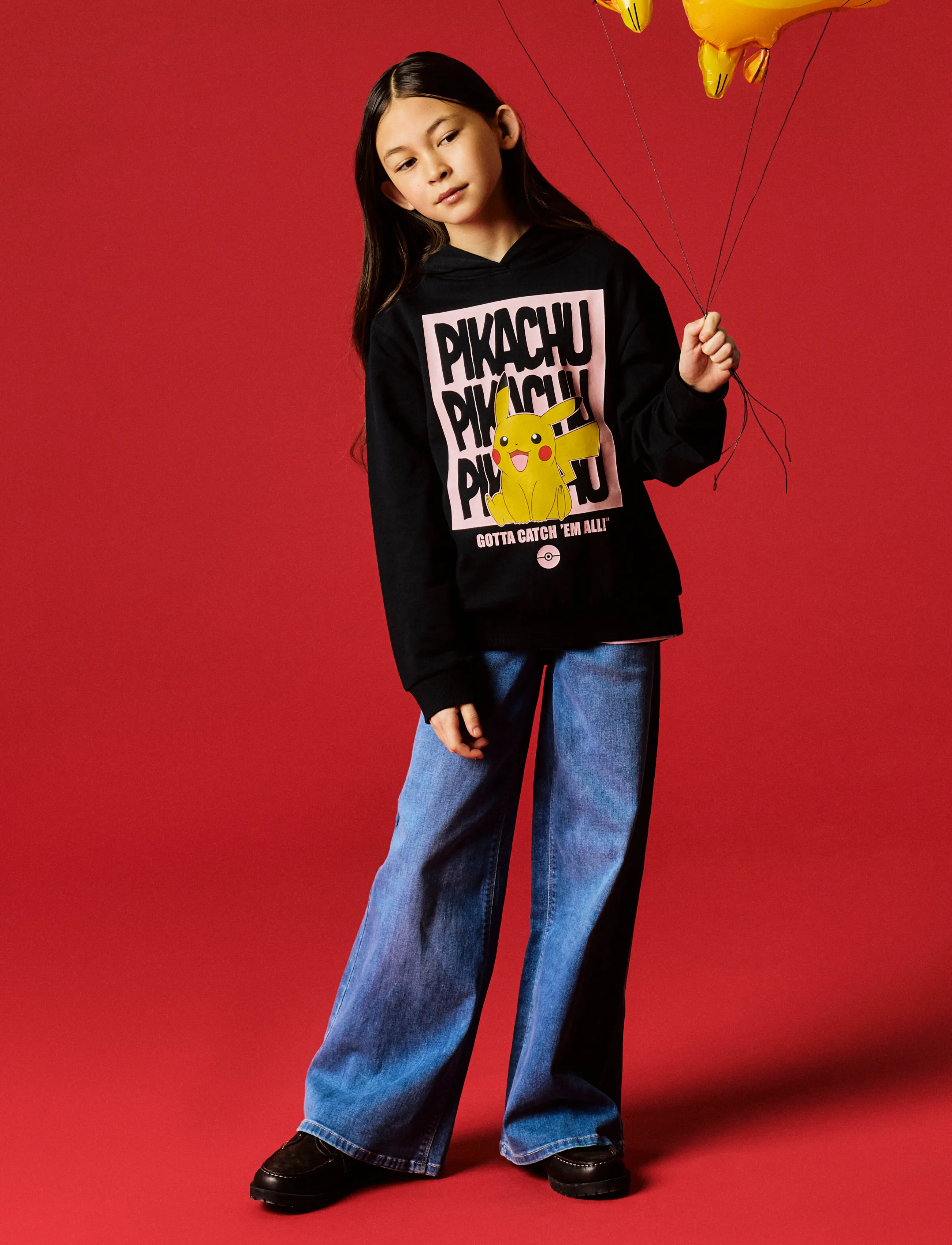name it - NKFADEMA POKEMON NREG SWEAT WH BRU BFU - sweatshirts - black - 3