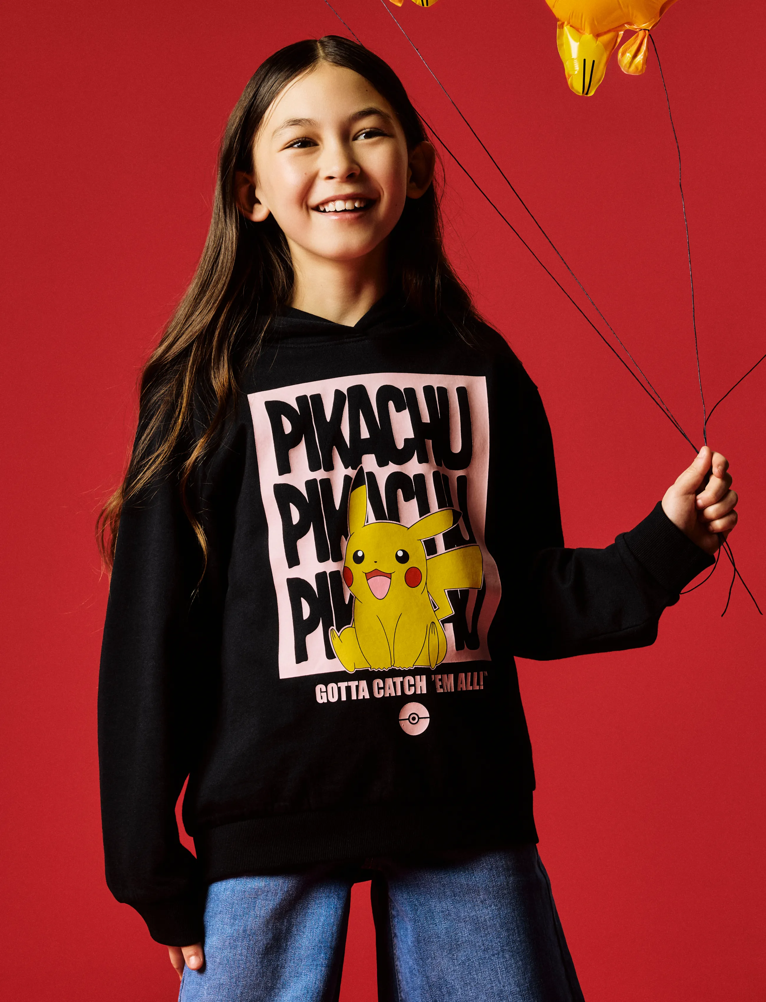 name it - NKFADEMA POKEMON NREG SWEAT WH BRU BFU - sweatshirts - black - 4
